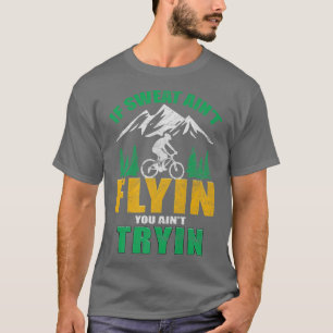 Vintager Mountainbike Biker Radfahrer T-Shirt
