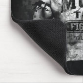 Vintager Muay-Thai-Kämpfer Mousepad (Ecke)