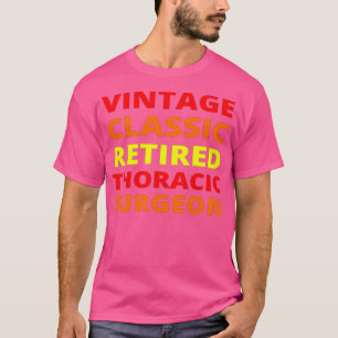 Vintager, müde Spezialist für Thorakie 1 T-Shirt