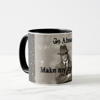 Vintager Mugshot-Mafia-Gangster Tasse