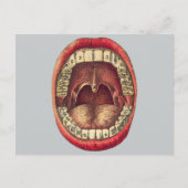 Vintager Mund Postkarte (Vorderseite)