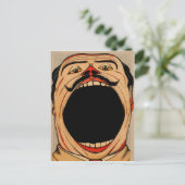 Vintager Mund Postkarte (Stehend Vorderseite)