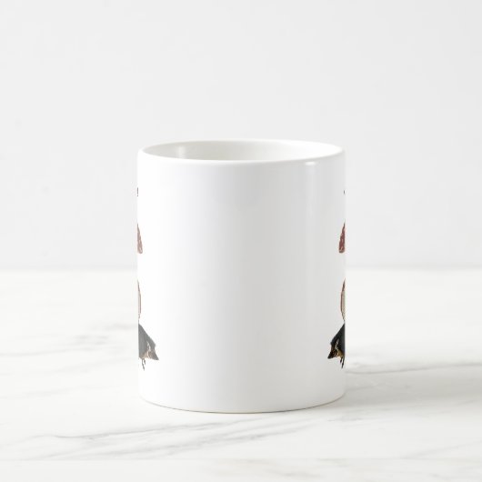 Vintager Mushroom Magic Shroom Igel Kaffeetasse (Mittel)