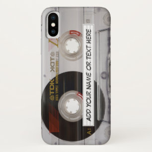 Vintager Musik-Kassetten-Band-Blick Case-Mate iPhone Hülle