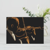 Vintager Musiker, Geigermusiker (Stehend Vorderseite)