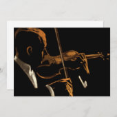 Vintager Musiker, Geigermusiker (Vorne/Hinten)