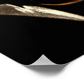 Vintager Musiker, Geigermusiker Poster (Ecke)