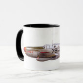 Vintager Mustang P-51 Tuskegee Flieger-Zweiter Tasse (Vorderseite Links)