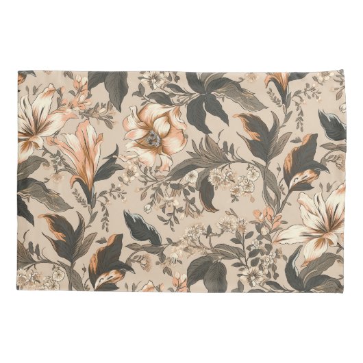 Vintager Musterbeispiel Kissenbezug (Rückseite)