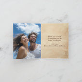 Vintager Muttertag Dankeskarte (Innenseite)