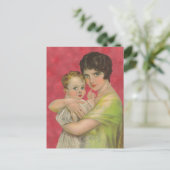 Vintager Muttertag der 30er Jahre Postkarte (Stehend Vorderseite)