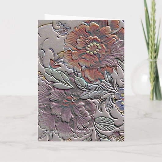 Vintager Muttertag Karte (Rückseite)