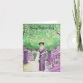 Vintager Muttertag  Karte (Vorderseite)