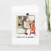 Vintager Muttertag Karte (Vorderseite)