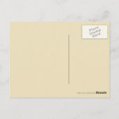 Vintager Muttertag mit rosafarbener Postkarte (Rückseite)