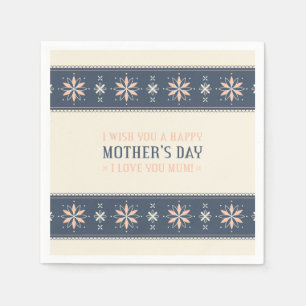 Vintager Muttertag   Napkin Serviette