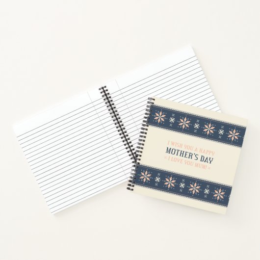 Vintager Muttertag | Notebook Notizblock (Innenseite)