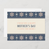 Vintager Muttertag | Postkarte (Vorne/Hinten)