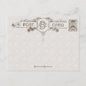 Vintager Muttertag und Muttertag des Kindes Postkarte (Rückseite)