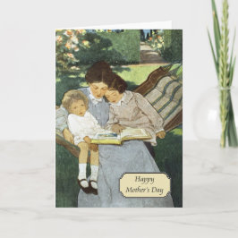Vintager Muttertag von Jessie Willcox Smith Karte