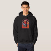 Vintager Nachrüsttechniker für den Desktop-Support Hoodie (Vorne ganz)