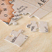 Vintager Nahost-Arabischer Plan Puzzle (Seite)
