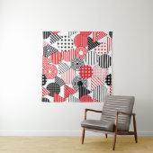 Vintager nahtloser abstrakter Hintergrund. Dotter  Wandteppich (Beispiel (Horizontal))