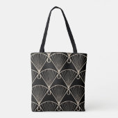 Vintager nahtloser Musterschmuck mit Stilstil Tasche (Rückseite)