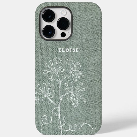 Vintager Name der Buchabdeckung Case-Mate iPhone Hülle (Rückseite)