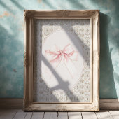 Vintager Name des Babys Poster