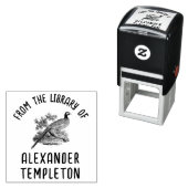 Vintager Name des Bibliotheksnamens "Pheasant Game Permastempel (Beispiel)