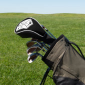 Vintager Name des Golfklubs Golf Headcover (In SItu)