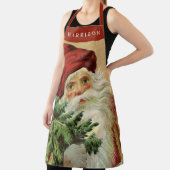 Vintager Name des Weihnachtsbaums Schürze (InSitu)