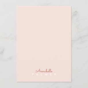 Vintager Name Persönliche Schreibweise Einladung