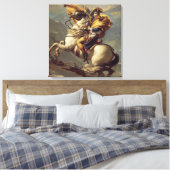 Vintager Napoleon über die Alpen Leinwanddruck (Insitu (Schlafzimmer))