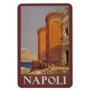 Vintager Napoli Neapel Italien Magnet