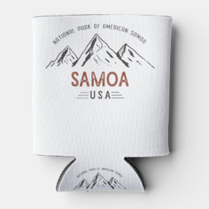 Vintager Nationalpark Amerikanisch-Samoas Dosenkühler