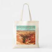 Vintager Nationalpark Bryce Canyon Tragetasche (Rückseite)