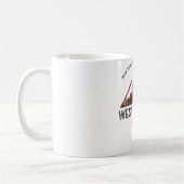 Vintager Nationalpark der New River Gorge Kaffeetasse (Links)