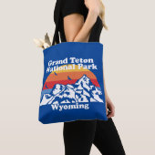 Vintager Nationalpark Grand Teton Tasche (Von Nahem)