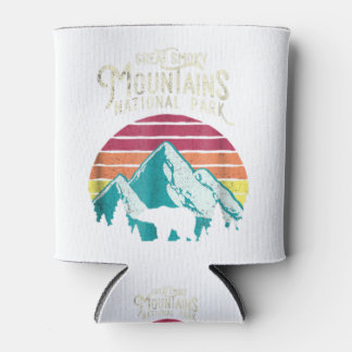 Vintager Nationalpark Great Smoky Mountains Bear T Dosenkühler