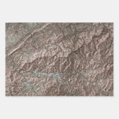 Vintager Nationalpark Great Smoky Mountains Geschenkpapier Set (Vorderseite)
