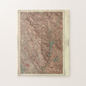 Vintager Nationalpark Great Smoky Mountains Puzzle (Vertikal)