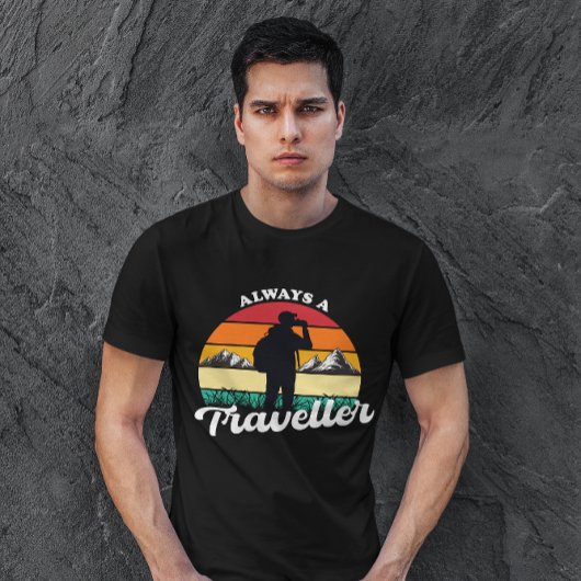 Vintager Nationalpark, immer ein Reisender T-Shirt