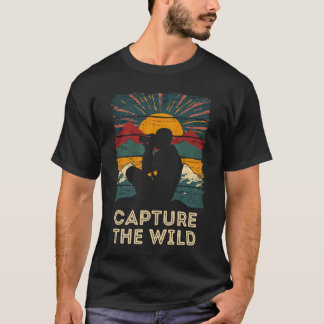 Vintager Natur- und Naturfotograf T-Shirt