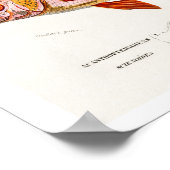 VINTAGER NATURGESCHICHTE DER FISCHEREI POSTER (Ecke)