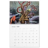 Vintager Nautikalender Kalender (Jan 2027)