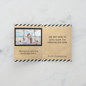 Vintager Nautikanker - Dankeschön Karte (Innenseite)