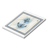 Vintager Nautikanker Notizblock (Rotiert)