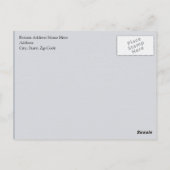 Vintager Nautikanker Postkarte (Rückseite)